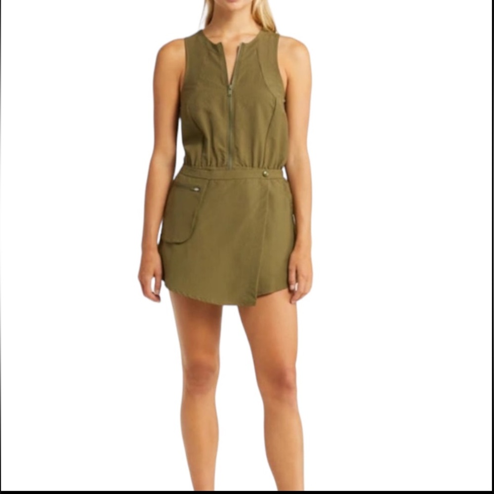 Zella Traverse Skort Romper